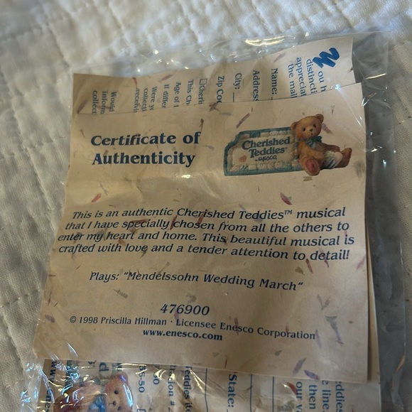 Cherished Teddies Wedding Musical - Picture 7 of 9